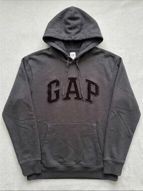 GAP Black Logo Hoodie